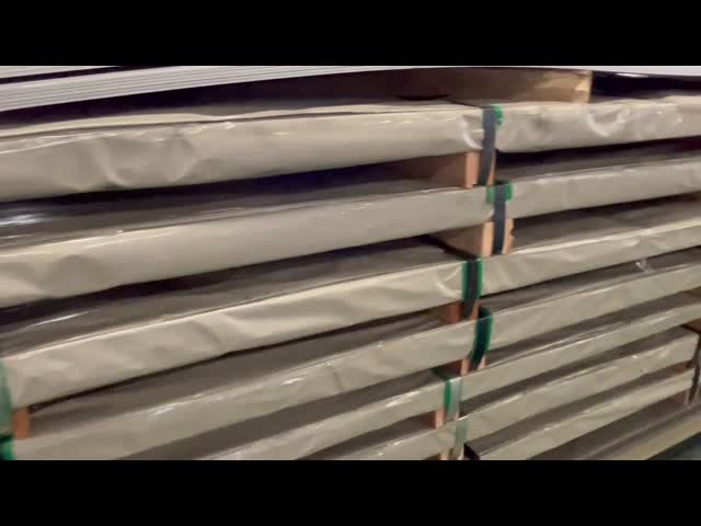 край холоднопрокатный стальной пластиной 2D мили 436L SS 1219mm для автоматической системы газа видео