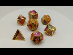 Рука меля мини Polyhedral кость установила крепкое универсальное для подарков video
