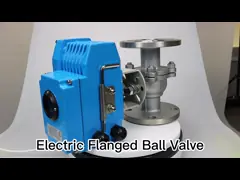 Нержавеющая сталь служила фланцем шариковые клапаны, электрический моторизованный шариковый клапан video