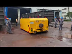 Специальный электрический многофункциональный тягач для тяжелых поездов video