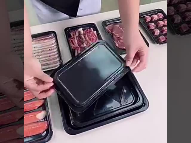 325 x 225 x 20のMm PPのプラスチック真空の皮の皿はカスタマイズできる