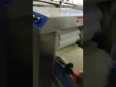 китайской пирог мяса пирога мяса 380V заполненный производственной линией делая машину video