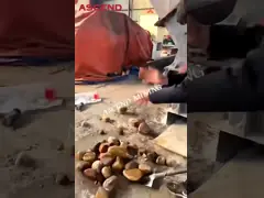 небольшая дробилка для тонкого дробления 800 x высокой эффективности 55kw портативная машина точильщика двигателя дизеля 800 video