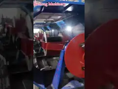 Тип тон-ось пояса кабеля/машина вытягивать садя привязывая штрангпресс на мель video