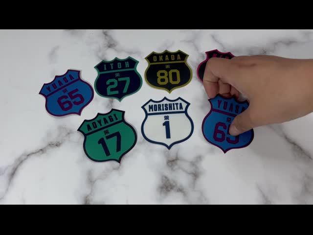 Dinosaur PMS Color 5CM Custom Embroidered Patches Iron On Clothing Patches video