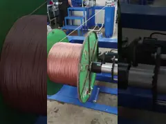 Машина штранг-прессования провода силиконовой резины с автоматическим питаясь прибором video