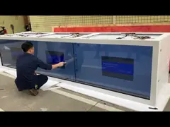65 Hologramm-Anzeigen-transparenter Schaukasten Video-Holobox des Zoll-3D