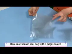 Воздух плотный Mylar вакуумирует сумки уплотнителя с УПРАВЛЕНИЕМ ПО САНИТАРНОМУ НАДЗОРУ ЗА КАЧЕСТВОМ ПИЩЕВЫХ ПРОДУКТОВ И МЕДИКАМЕНТОВ хранения еды амортизаторов кислорода video