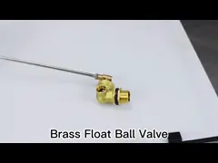 Гидравлический плавающий клапан воды, латунные плавающие клапаны для ODM цистерн с водой video