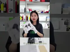 Caja de empaquetado de papel revestida del auricular con la tapa y la base de la manija