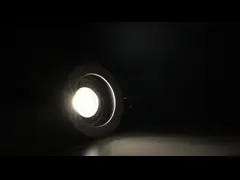 Регулируемое СИД Downlights круга 10w/СИД Dimmable света пятна video