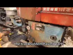 Hydraulic Rubber And Steel Crawler Track Undercarriage With Folding Tower