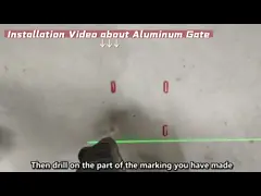 Дизайны загородки и ворот высококачественного дома передние для алюминия двери цены автоматизации качания дома сползли