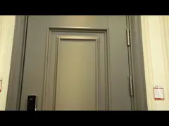 Современная простая конструкция в турецком стиле, стальная деревянная бронированная главная стальная дверь безопасности Турции