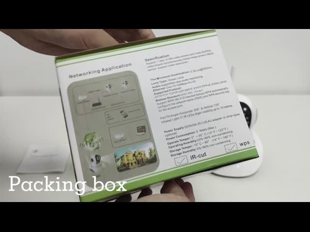 3台のアンテナP2Pの対面話の屋内ホーム セキュリティーのカメラの赤ん坊のモニター