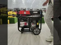 Gerador diesel do quadro aberto