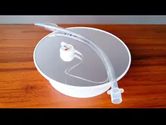 Медицинская аттестация трубки ISO13485 PVC ETT ранга устранимая эндотрахеальная video