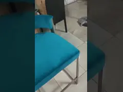 Стул табуретки классического кафе-бара высокий со стулом Backrest элемента металла для гостиницы video