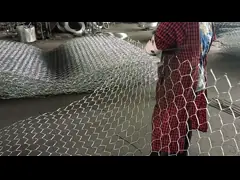 Length 10-200m Hexagonal Wire Mesh PVC Coated Chicken Fence  compressed knitted wire mesh