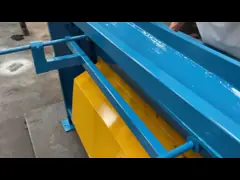 ধাতু কাটার জন্য ফুট প্লেট চালিত গিলোটিন শিয়ারিং মেশিন