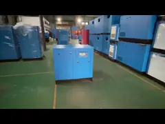 тип компрессор винта инвертора воздуха 6.35м3/Мин впрыснутый маслом роторный для общей индустрии video