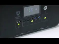 10 приборов 5 переносят электростанцию 1000w входного сигнала DC силы LiFePO4 ЕС портативную располагаясь лагерем портативную video