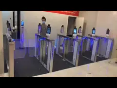 Безщеточный турникет Speedlane мотора сервопривода тонкий, турникет ESD расмки металлоискателя video