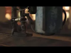 Антиржавейный покрашенный столб стальной трубчатой передачи поляка стальной с горячим гальванизированным погружением video