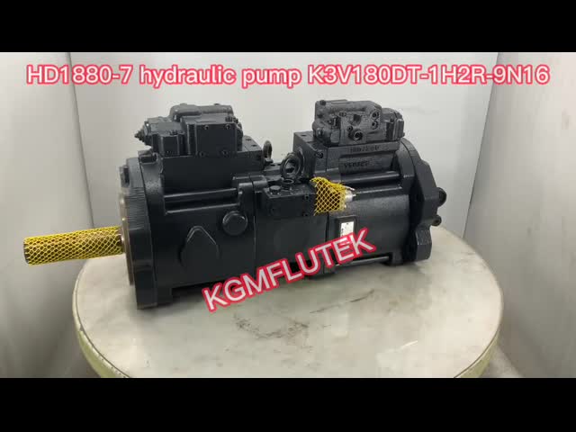 Katoの掘削機HD1880-7の油圧主要なポンプK3V180DT-1H2R-9N16