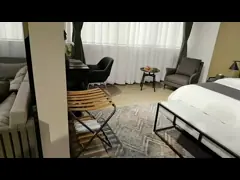 Мебель курортного отеля наборов спальни гостиницы звезды виллы твердая деревянная коммерчески video