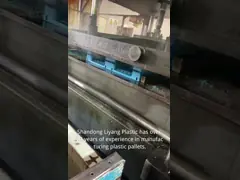 Паллеты хранения HDPE склада большие пластиковые Stackable video