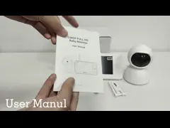 Монитор младенца пиксела 2MP умный с OEM емкости батареи камеры 2000mAh video