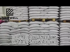 Высокий нейлон PA66 прочности на растяжение с точкой плавления 230-240°C и прочностью удара ≥35 KJ/M2 video