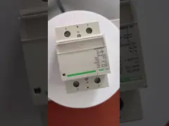 Миниатюрный поляк 100a 24v Ip20 контактора 2 Ac дома CE малошумный video