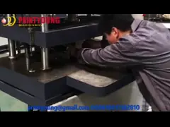 Конверт бумажной карты YMQ-180 умирает автомат для резки 3kw 380V video