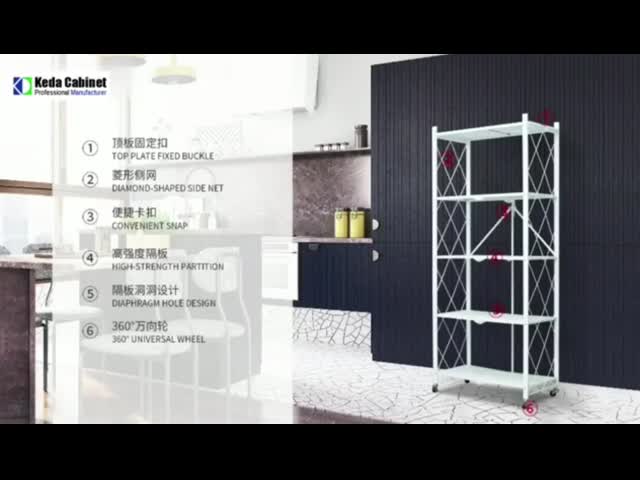 Kd Structure 4 Tier Heavy Duty Warehouse Storage Shelf H2000*W2000*D600mm