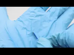 Blue 0.2mm 18U Nano Microblading Needles Eyebrow Permanent Makeup Pins Manual Blade