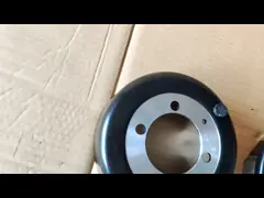 Durable ISUZU NPR Parts Hand Brake Assembly Have Steel Drum And Iron Drum With Brake Shoes And Plate