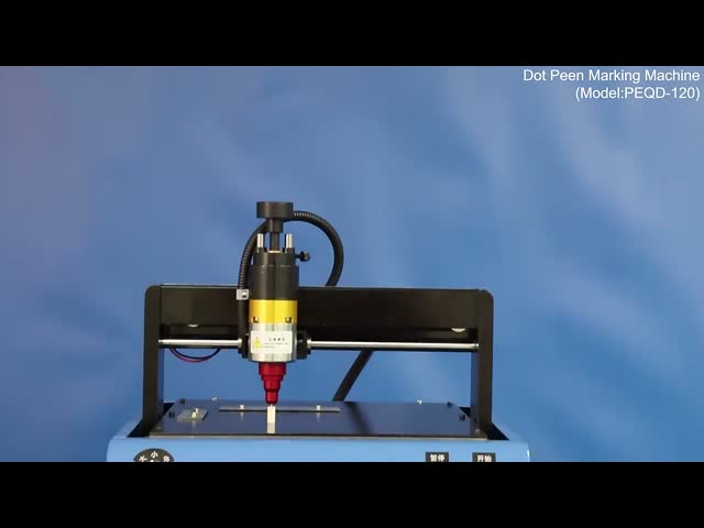 400 Вт HRA93 Металлическая электрическая маркировочная машина для табличек и знаков видео