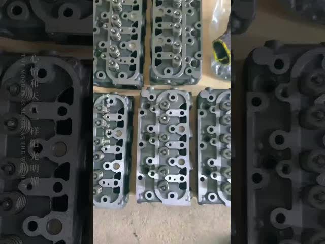 Casting Iron Kubota D1105 Cylinder Head Assy For Excavator