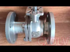 전기 액추에이터 직접적인 거치 SS 공 벨브 플랜지 유형 명목 치수 DN50 ~ DN200