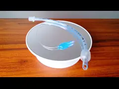 интубация эндотрахеальных 15mm раздувная Cuffed ET трубки авиалинии с Radiopaque линией video