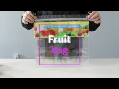 Portable Clear Antifog Sustainable Vegetable Packaging Fresh Vegetable And Fruit Packaging