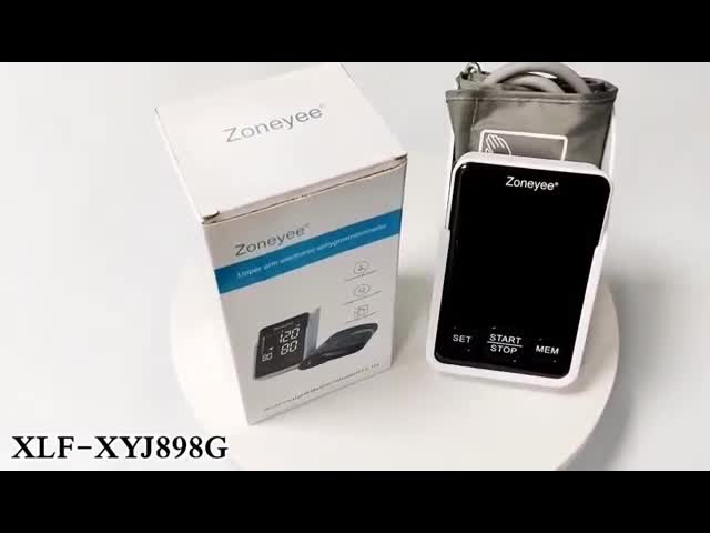 Smart Blood Pressure Heart Rate BP Monitor Home Hospital Automatic Best Digital Blood Pressure Monitor Black