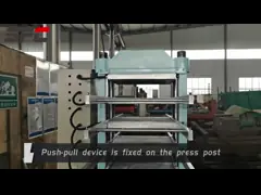 Машины для прессования резиновых кирпичей / машины для обработки резины video