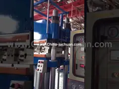 Китай Фабрика Цена автозапчастей пылевая крышка Продвинутая резиновая пресс-формовая машина video