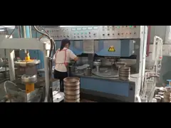 Высокоэффективные кухонные принадлежности сэндвич дно нагрева индукционная бразировка машина автоматическая для кухонных принадлежностей металлические принадлежности video