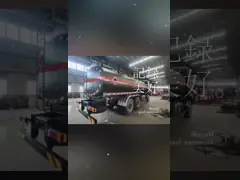 крыша тележки Tipper емкости бензобака 200-400l тяжелая плоская/высокая кабина video