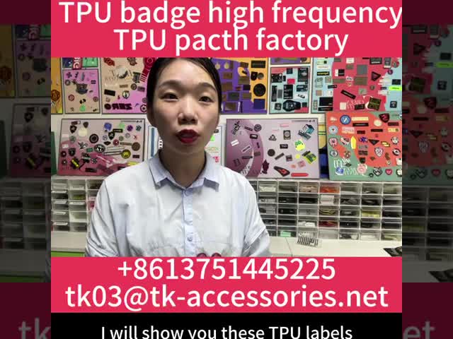 Printing Logo Heat Transfer TPU Patch Main Logo For Famous Brand
