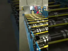 Металл привода с цепной передачей высокой эффективности настилая крышу крен формируя машину 5KW video